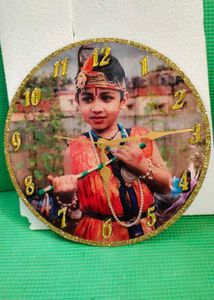 Personalized Photo Wall Clock