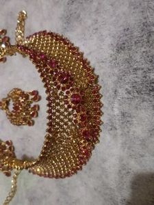 Stunning Indian Jewelry Set with Maangtika