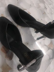new Elegant Black Heels 4 inch pencil heel