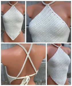 Y2k Crochet Top