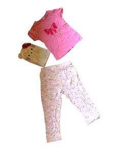 Girls T-shirt And Pant Combo