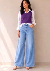Cozy Purple Knit Vest
