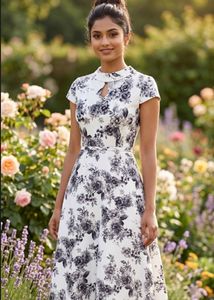 Elegant Floral Maxi Dress