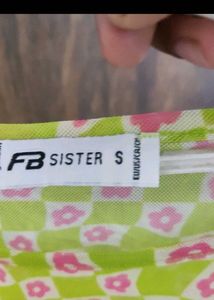 Funky Floral Print Ruched Tee