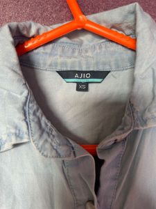 AJIO DENIM SHIRT