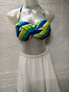 Boho Twist Halter Bikini Top