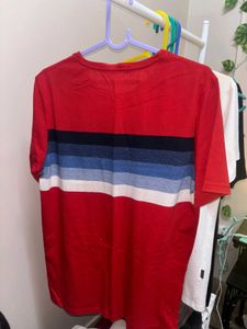 Fort Collins Striped Tee - Size L