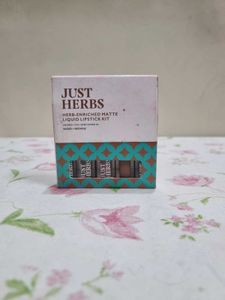 Just Herbs Matte Liquid Lipstick Kit