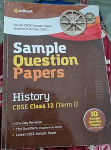History  Sample Question Papers .