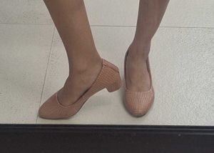 Nude heels