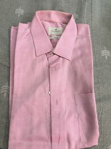 Men's Pink Slim Fit Dress Shirt