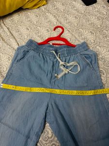 Light Wash Drawstring Pants