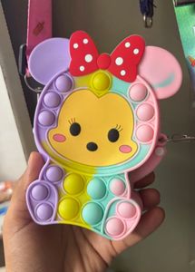 Cute Rainbow Unicorn Silicone Pouch
