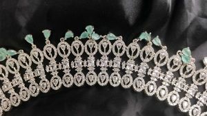 ad  jewellery necklace . American dimond