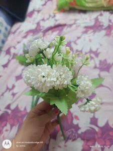 Artificial flowers with Vase