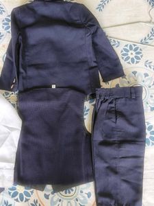 Boys' Navy Blue Blazer and Pant 5pc Set