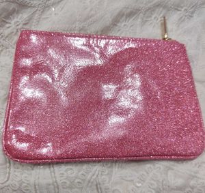 Roberto Cavalli Sparkly Pink Pouch