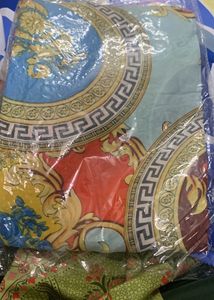 Vibrant Baroque Print Fabric