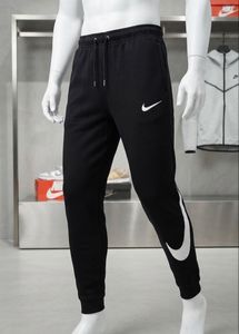 Nike Black Swoosh Joggers