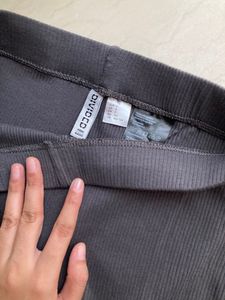 H&amp;M Flared Ribbed Leggings For Women