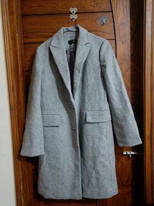 Elegant Grey Trench Coat
