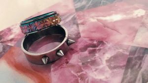 Spiked Ring &amp; Spinner Rin