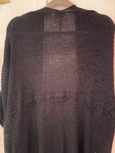 Cover Story Black Knitted Shrug