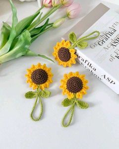 Sunflower Key Chain