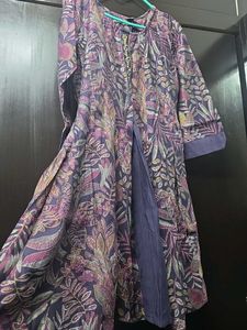 New sharara set..never used..beautuful navy floral