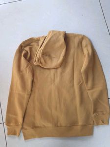 Men's Yellow Zip-Up Hoodie
