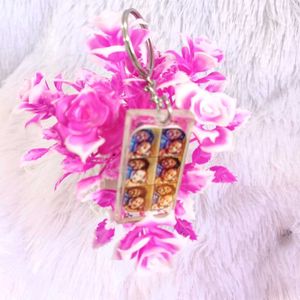 Keychain with Character Image
