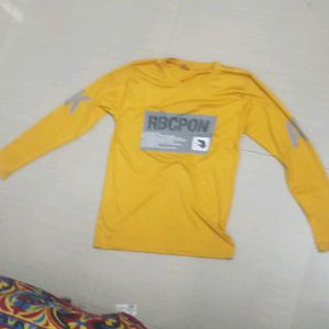 Yellow Long Sleeve T-Shirt