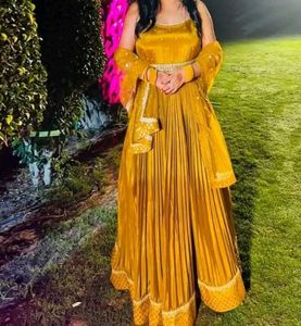 Mustard Yellow Ethnic Dress
