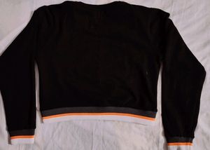 Black Sweatshirt TOP