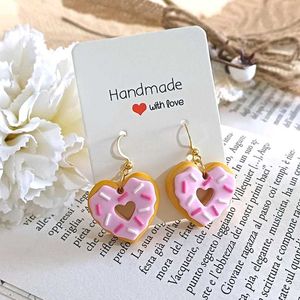 Sugar Rush Heart Donut Earrings