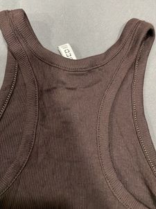 H&amp;m Ribbed Vest Top