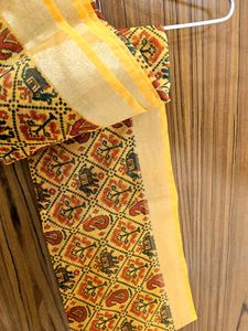 Elephant Print Dupatta
