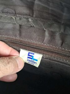 Official Leather Hand Bag For Men.