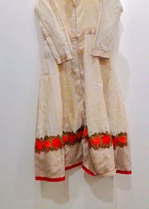 Embroidered Net Dupatta