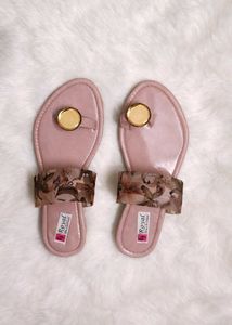 Floral Toe Ring Sandals