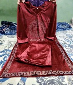 New Velvet Kurta Set