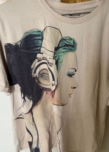 Graphic Print Oversized T-Shirt