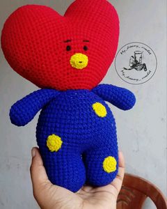 Amigurumi TATA BT21 doll