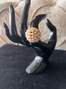 Vintage Faux Pearl Ring