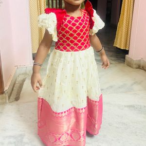 kids long frock