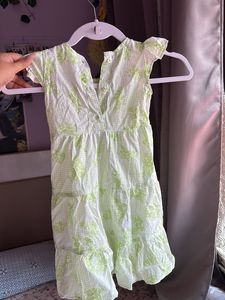 Cute Green Floral Dress