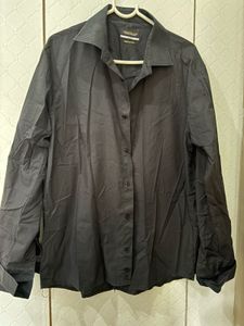 Classic Oversized Black Unisex Shirt