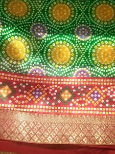 Bandhani Saree with Blouse