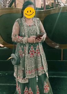 Price Drop Four Piece Party Wear Dress Use Once