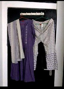 W lavender 🪻 kurta set